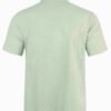 Men's Lightweight Breathable Cotton-Cotton and linen Short Sleeve Shirt (Light Green)